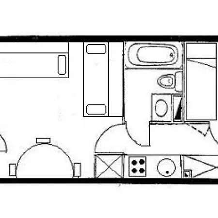 2 Pieces A Avec Balcon Et Casier A Skis - Fr-1-291-799